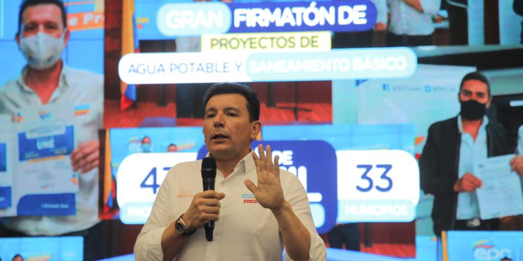 Firmados convenios por más de $51 mil millones en proyectos de agua potable y saneamiento básico en 33 municipios

