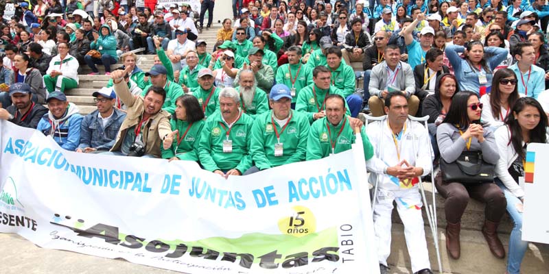 Cundinamarca conmemora los 60 años de la Acción Comunal en Colombia