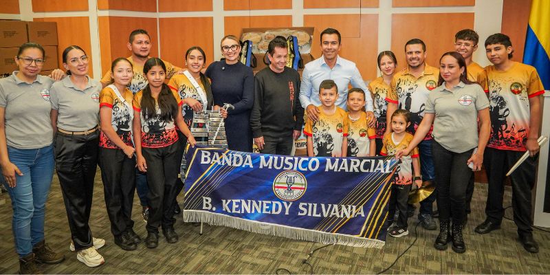 Cundinamarca entregó instrumentos musicales a ocho municipios, por valor de $600 millones 
