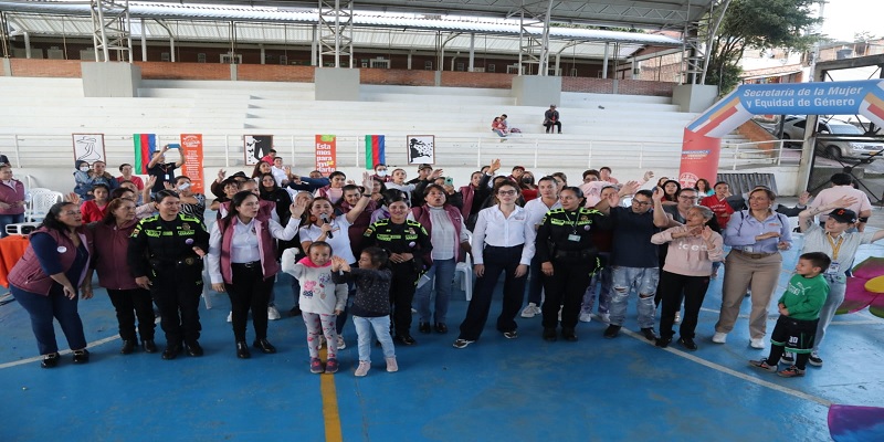 ‘Rodando por los derechos de las mujeres’ en Cundinamarca