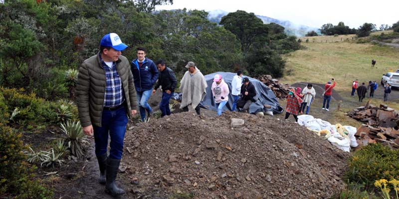 Mejoramiento del acceso al cerro de Chegua, un atractivo más de Carmen de Carupa


























































