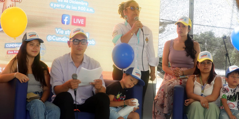 Cundinamarca rindió cuentas a niños, niñas, adolescentes y jóvenes