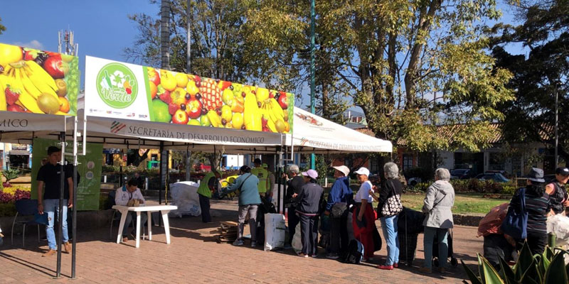 “Cambio Verde” recolectó 19 toneladas de material reciclable y entregó alimentos y productos del campo a más de 7.500 personas
