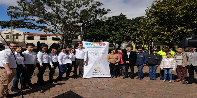 Pacto para la prevención del consumo y tráfico de sustancias psicoactivas en Cajicá

























