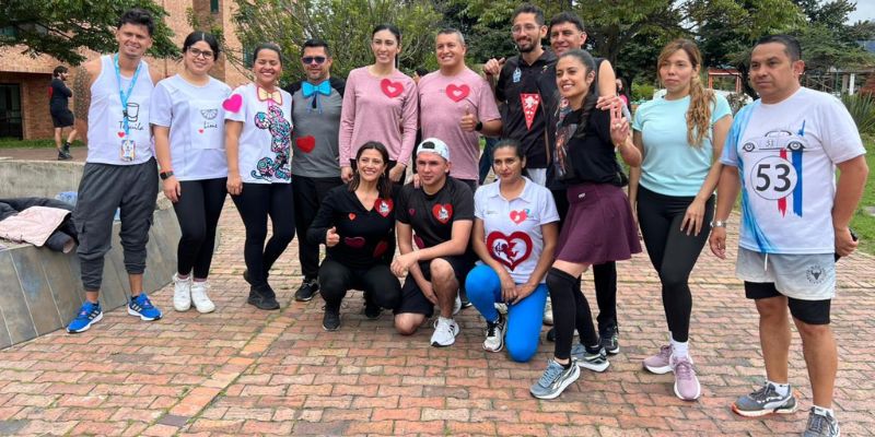 Más de 1.000 funcionarios y contratistas celebraron el mes del amor y la amistad en la Gobernación de Cundinamarca