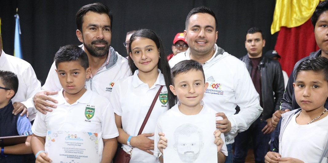 Cundinamarca, departamento pionero en Colombia en crear juntas de acción comunal infantiles












