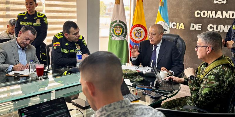 Cundinamarca registra disminución de más de 3.000 delitos en el último año