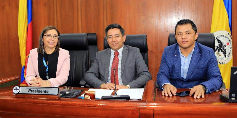 Ratificada mesa directiva de la Asamblea de Cundinamarca




























