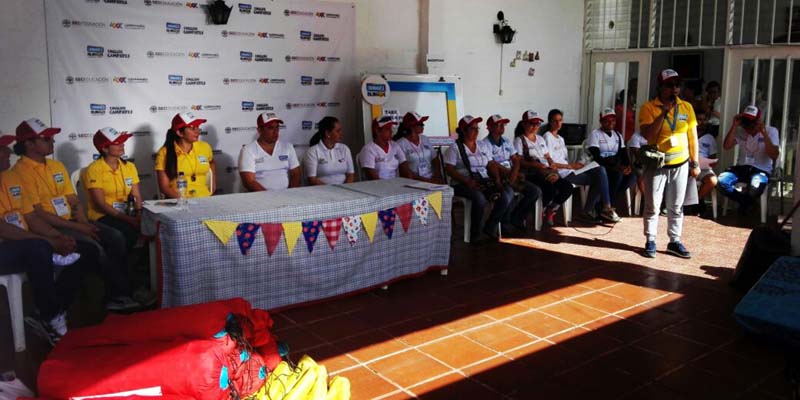 Comenzó el primer campamento de inmersión en inglés 































