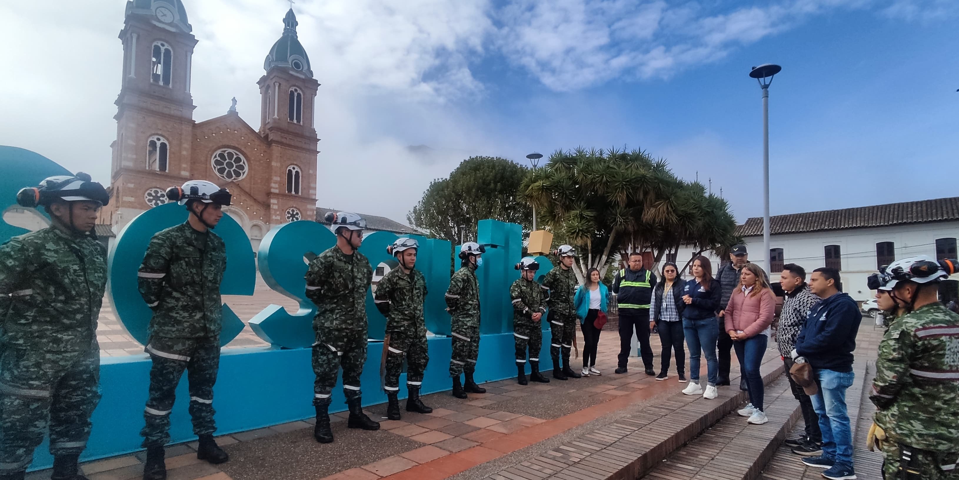 Sesquilé responde al desafío departamental de gestión del riesgo



