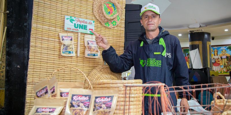Artesanos presentaron productos sostenibles en vitrina de Negocios Verdes de Cundinamarca