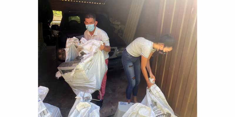 Otros 1.326 kilos de elementos RAEE recolectados





