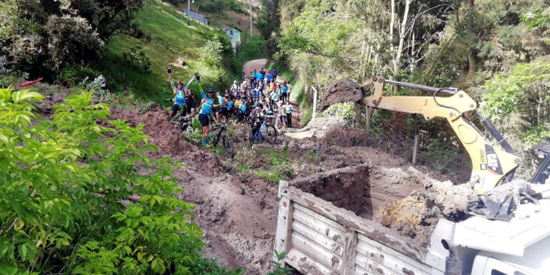 Cierre en la vía Tabio–Chía se mantendrá por seis días


























