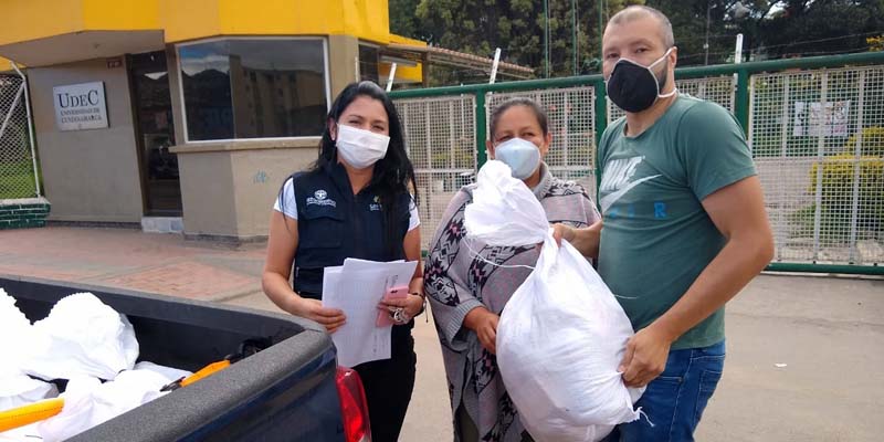 Ayudas humanitarias a población víctima del conflicto en Cundinamarca

