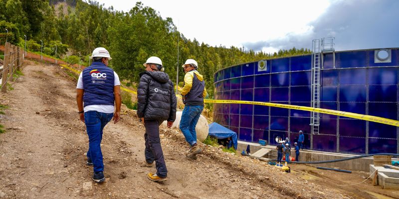 Cajicá construye megaobra que blindará su servicio de agua
