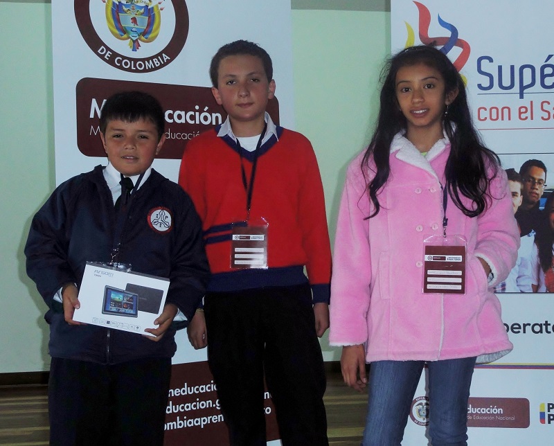 ESTUDIANTE CUNDINAMARQUÉS A LA SEMIFINAL DE “SUPÉRATE CON EL SABER 2014"