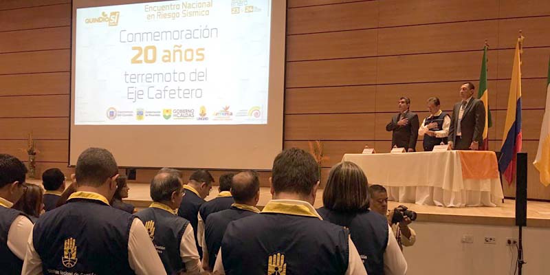 El departamento en “Encuentro Nacional en Riesgo Sísmico”

