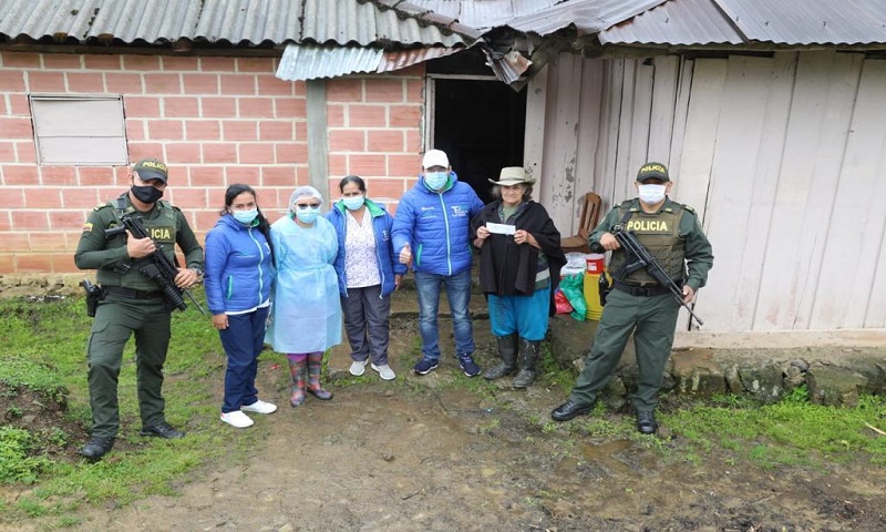 Éxito en vacunación en zonas extramurales del departamento