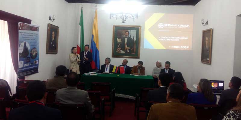 Cundinamarca en V Congreso Internacional Colombiano de Proyectos Mineros e industriales
