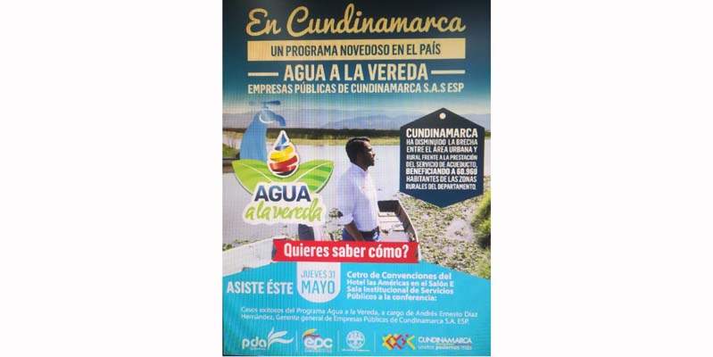 Agua a la Vereda recibe reconocimiento internacional en congreso de Acodal 