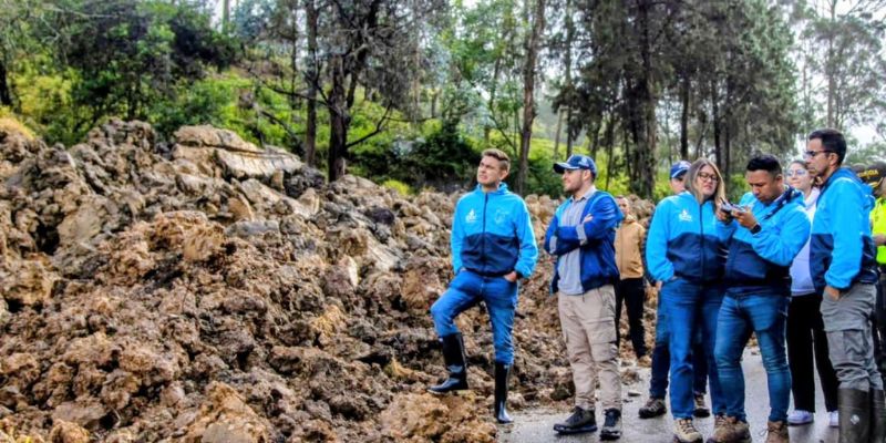 Cundinamarca exige plan estructural para mitigar deslizamiento en la vía al Llano