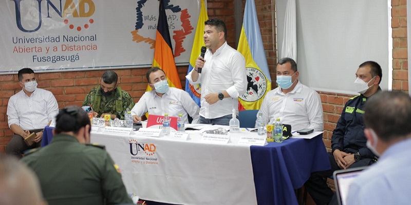 Fuerte ofensiva contra la inseguridad en Fusagasugá anuncia el Gobernador Nicolás García