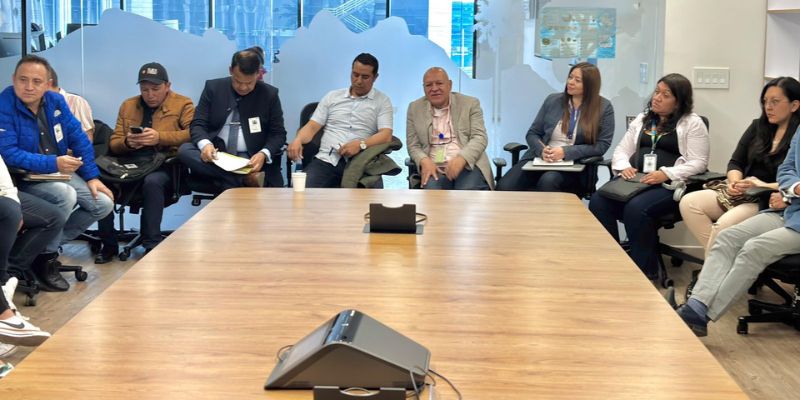 Gobernación de Cundinamarca lidera reunión con la CAR, la ANM y representantes del sector minero



