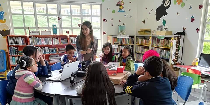 Biblioteca Pública de La Calera es una de las mejores del país





