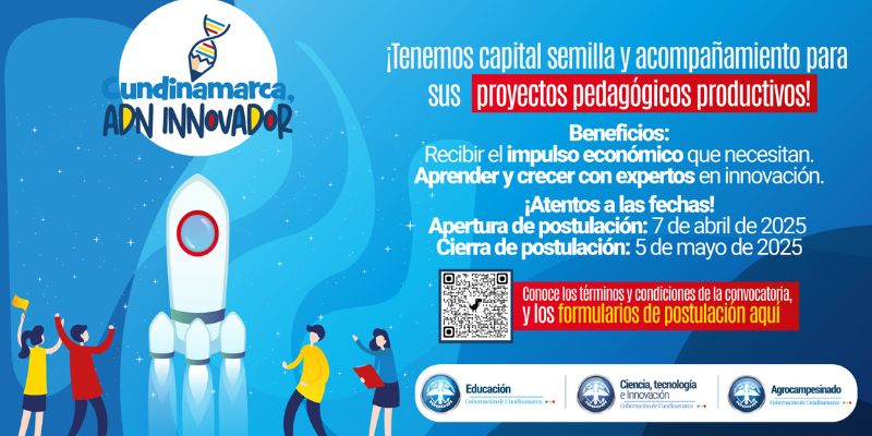 Cundinamarca ADN Innovador impulsa los Proyectos Pedagógicos Productivos