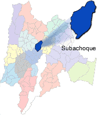 Ubicación en cundinamarca