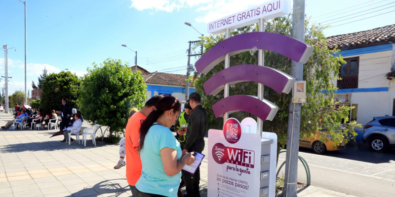 Cajicá tiene la tercera Mega Zona WiFi del departamento




