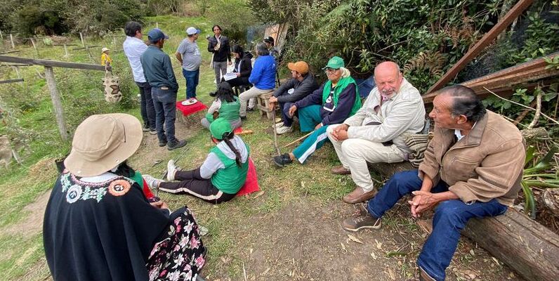 Se fortalece el diálogo con las comunidades indígenas asentadas en el territorio