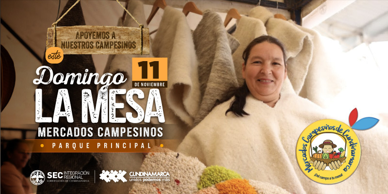 Este fin de semana, los mercados campesinos llegan a Girardot y La Mesa