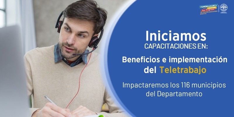 En Cundinamarca inician capacitaciones sobre los beneficios del Teletrabajo 





