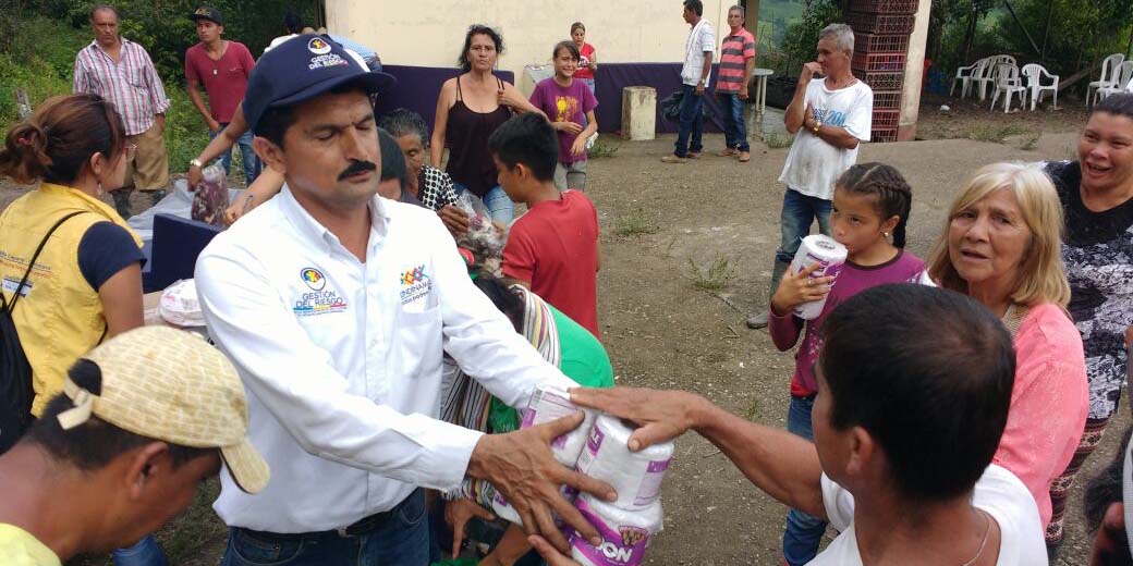 Continúa atención del gobierno departamental a  emergencia en Caparrapí