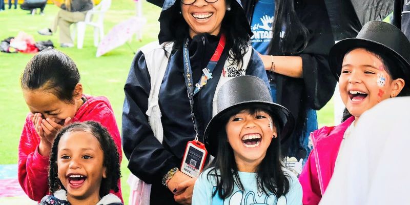 Más de 200 niños celebraron su día aprendiendo a cuidarse y a vivir saludablemente en Mundo Aventura