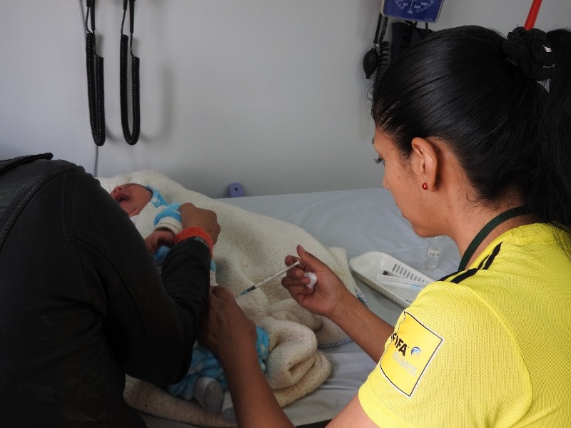 Cundinamarca cumple metas de vacunación en niños menores de un año y  en los de cinco años






