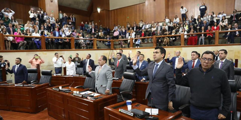 Gobernador de Cundinamarca, Nicolás García, instaló primer periodo de sesiones ordinarias 2020










