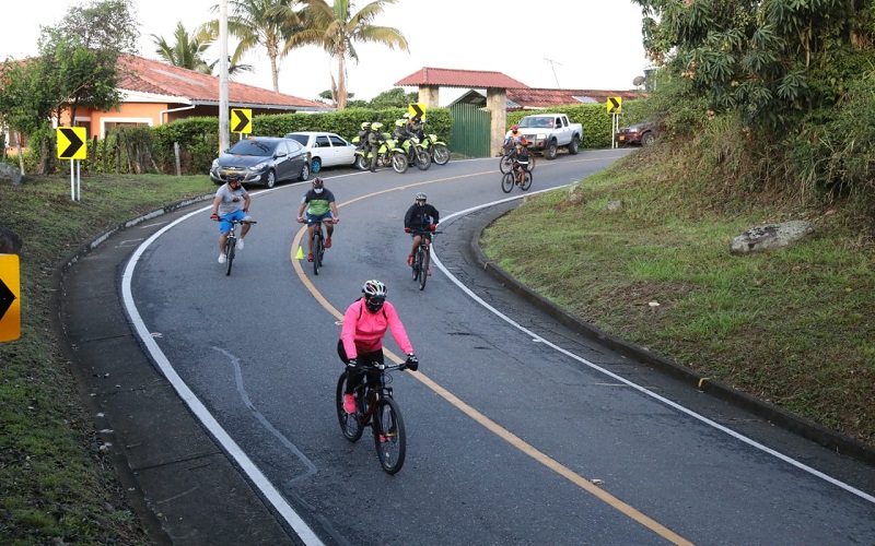 Cundinamarca celebró el Segundo Circuito  de la “Ciclo Vía Por La Vida” en la Provincia del Tequendama