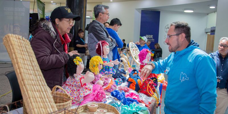 Artesanos presentaron productos sostenibles en vitrina de Negocios Verdes de Cundinamarca