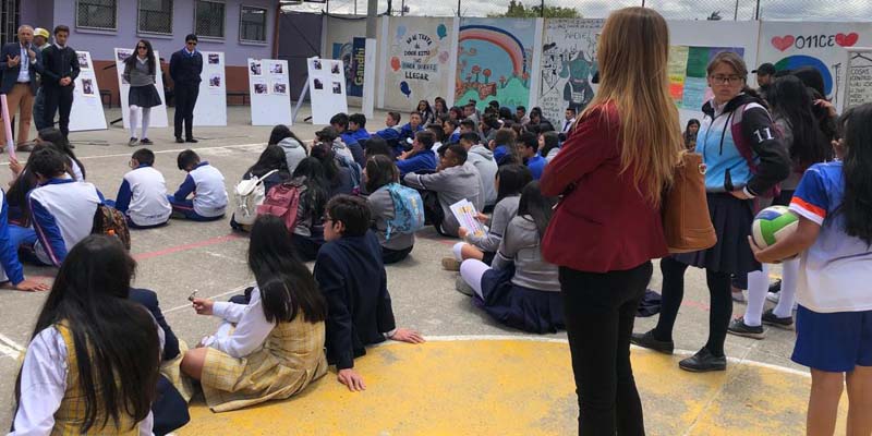 Jóvenes cundinamarqueses se unieron a la Semana por la Paz
































