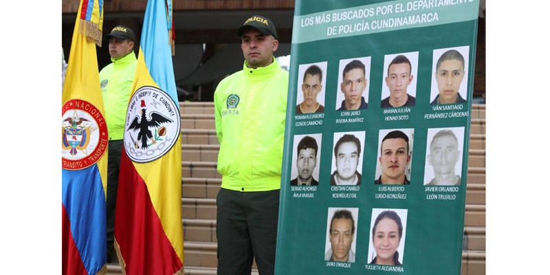 Desarticuladas seis bandas delincuenciales en Cundinamarca