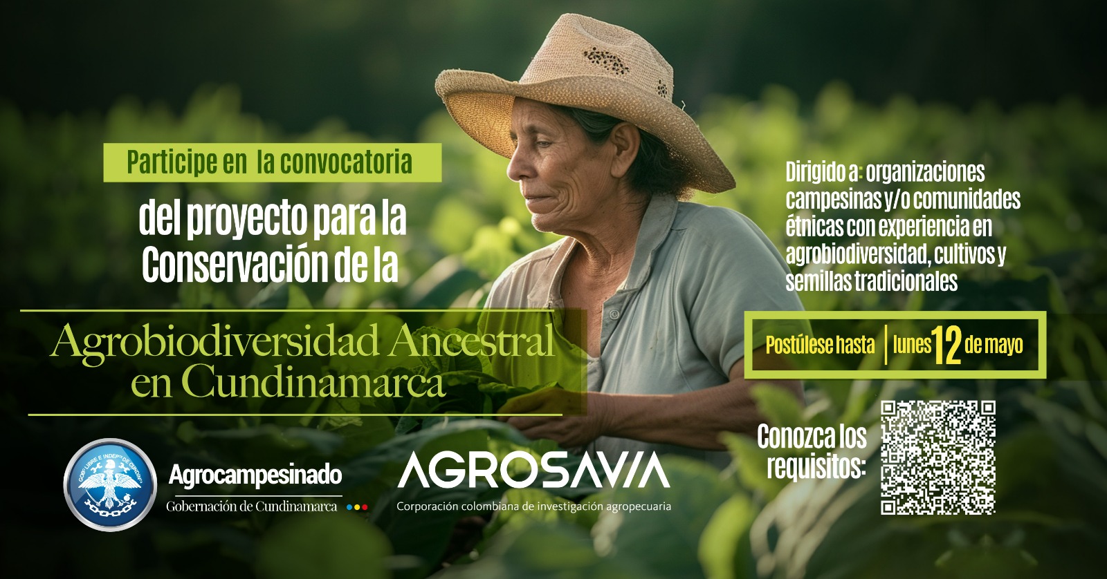 Inicia la convocatoria para la conservación de la Agrobiodiversidad Ancestral en Cundinamarca

