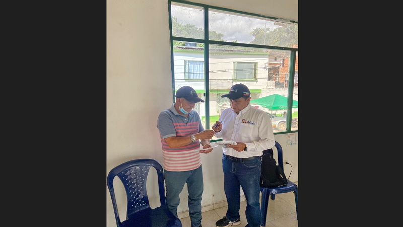Jornadas de atención de trámites catastrales en el Peñón y la Peña.











