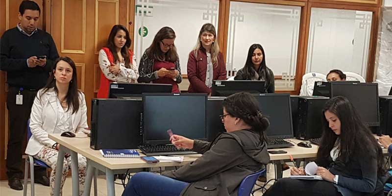 Jóvenes chilenos visitan Cundinamarca y se capacitan en gobierno electrónico