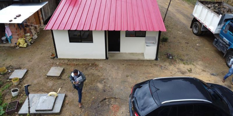 Cundinamarca entrega viviendas rurales en Gutiérrez y acelera ejecución de proyectos heredados
