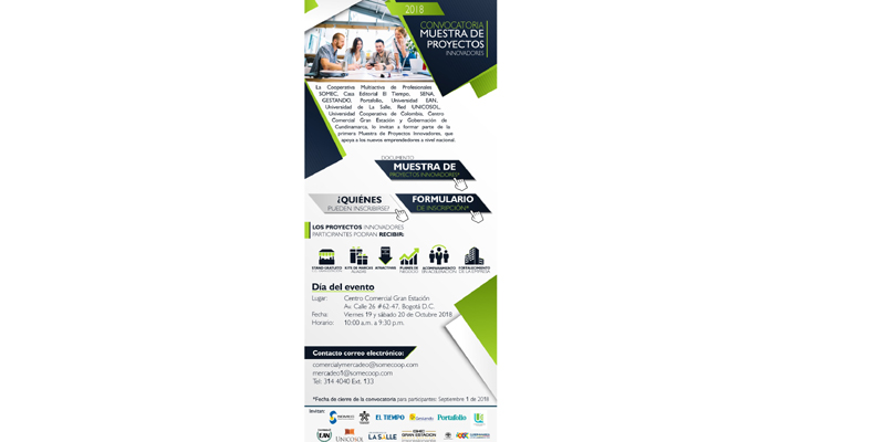 Apoyo a propuestas innovadoras de negocios en Bogotá y Cundinamarca

