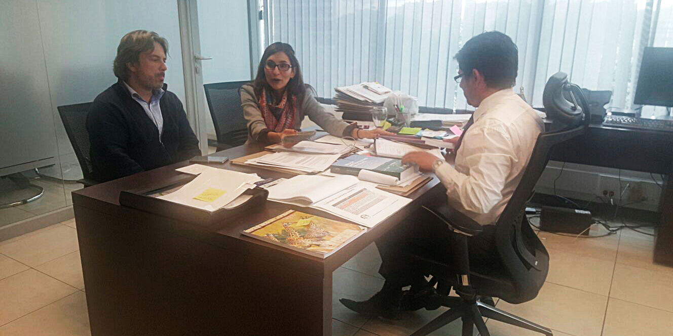 Visita del secretario de Integración Regional de Bogotá