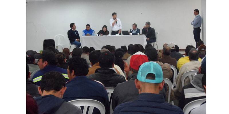 Cundinamarca comprometida con sus mineros









































