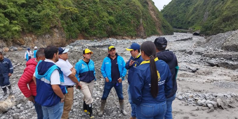 Gobernación de Cundinamarca coordina nuevas acciones en Quetame ante afectaciones por deslizamientos y vía incomunicada